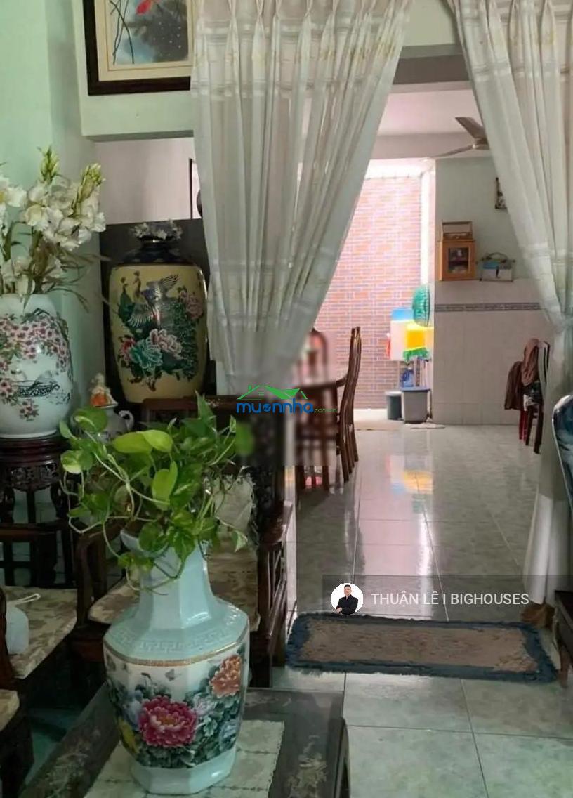 Bán nhà phú nhuận 5,8m x 21m. hẻm 6m đường thích quảng đức, phường 4. nhà trống 2 tầng vào ở ngay - 2