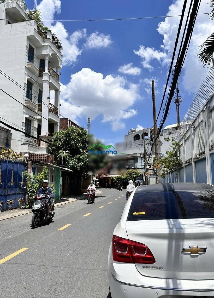 Bán nhà hẻm xe hơi 6m thông đường trần tấn sát âu cơ, q. tân phú, dt 4x23m