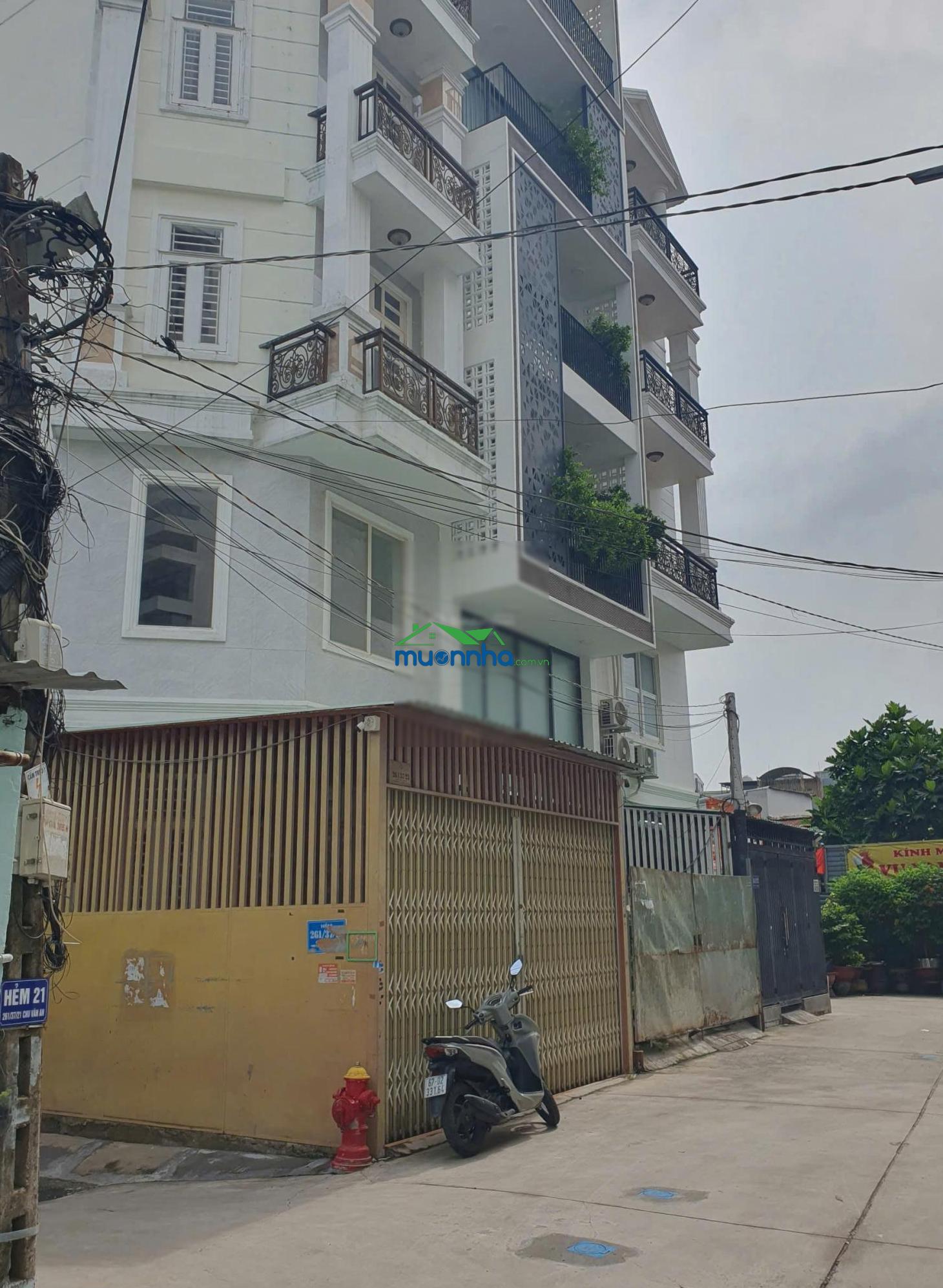Cần tiền bán gấp nhà hẻm 5m chu văn an - dt: 5x12m. vuông vức. pháp lý chuẩn chỉnh - bán gấp - 3