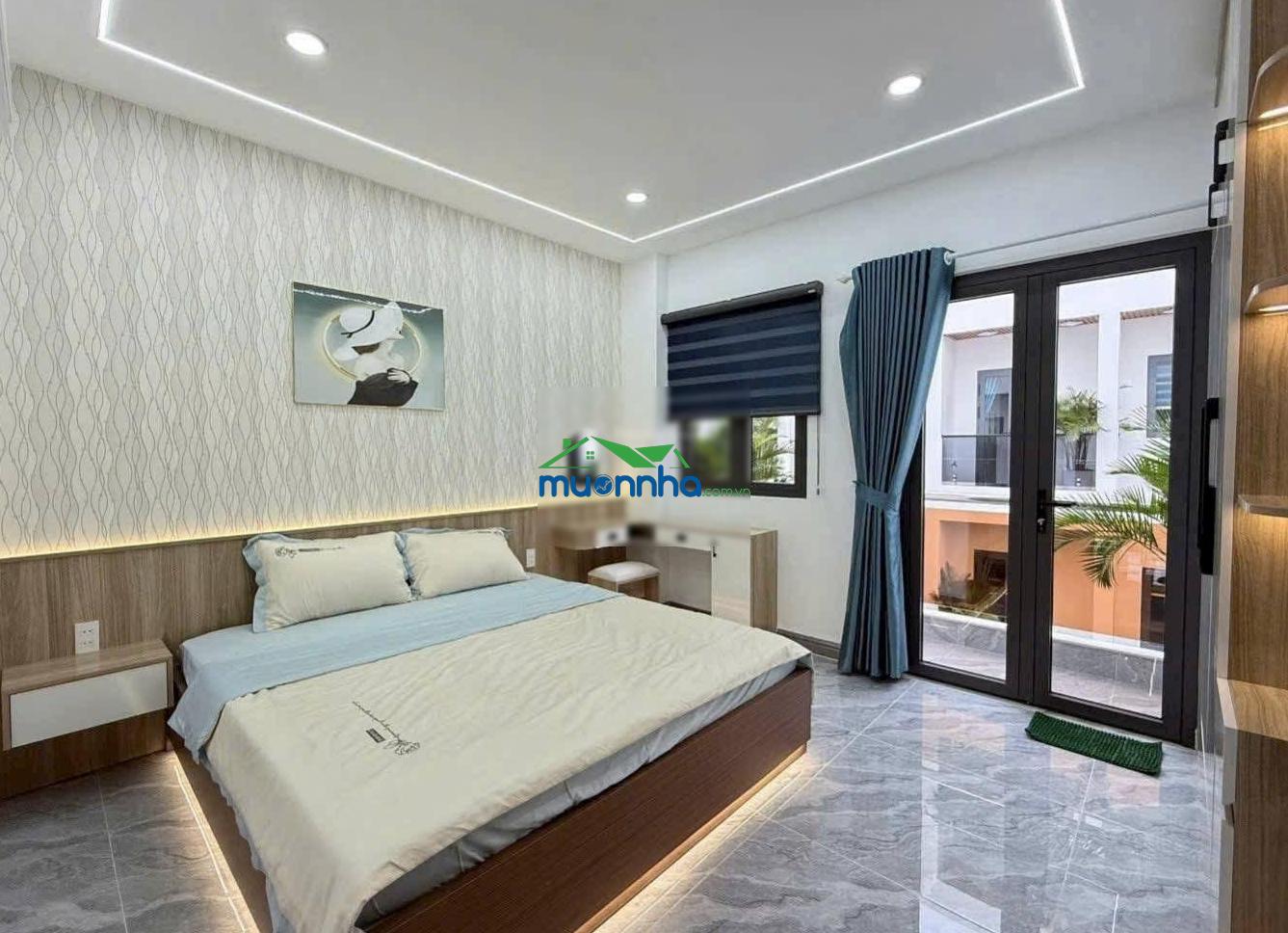Giảm 600 triệu nhà phố 4.5 tầng full nội thất hẻm nhựa 7m đường thạnh xuân 25. thới an q12