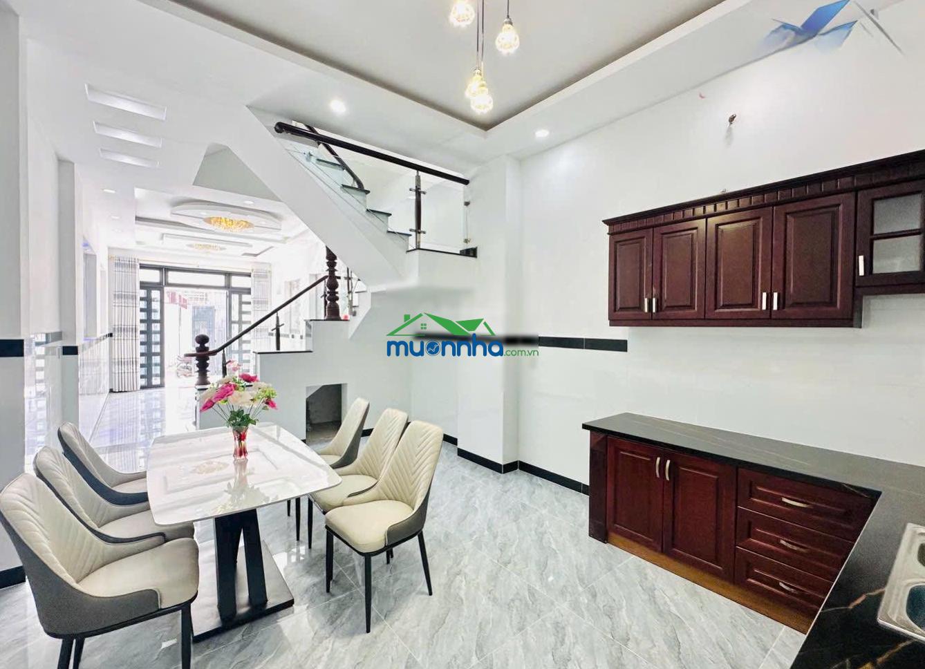 Bán nhà 4m x 19m 3 tầng hẻm thông xe hơi đường nguyễn thị búp p. trung mỹ tây ngay hiệp thành city - 4