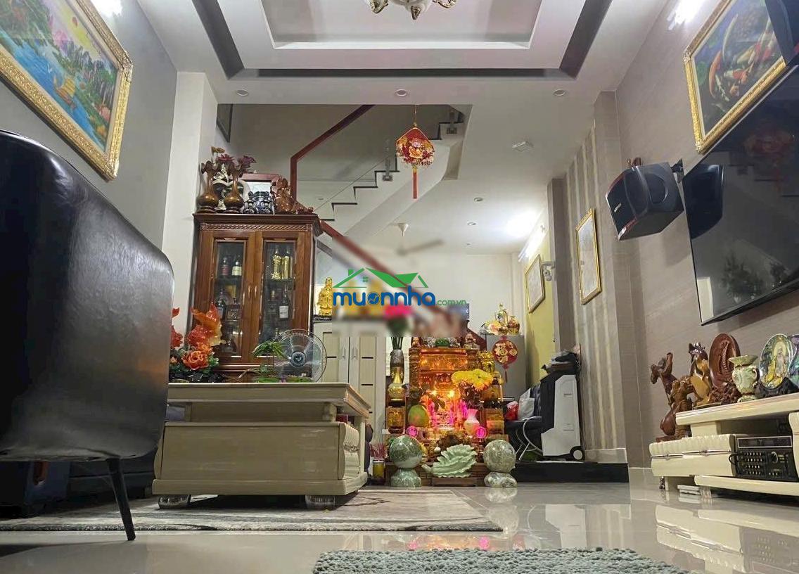 Nhà thạnh lộc 15, phường an phú đông, gần sông sài gòn, gần ngã 4 ga, giá 4.980 tỷ, có 3 phòng ngủ
