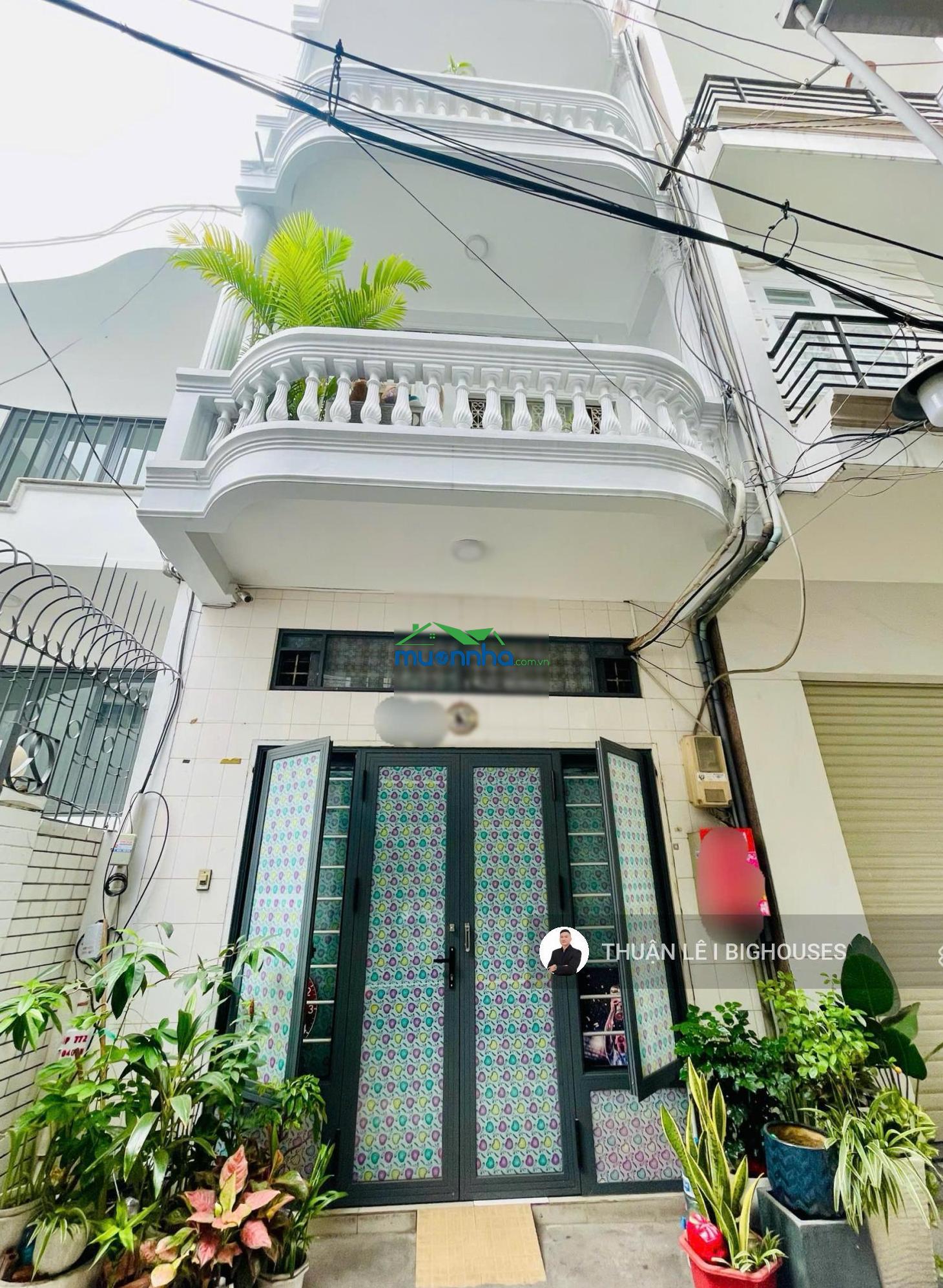 Hạ gấp! 12tỷ về 10tỷ. khu sân bay tân sơn nhất - đường lam sơn & trường sơn (4mx12m) 3 tầng / 4pn - 4