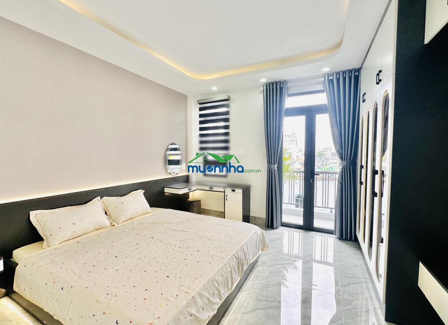 Giảm 400 triệu nhà phố 4m x 16m xây mới 4.5 tầng có thang máy, hẻm 14m đường thới an 16 q12 - 2