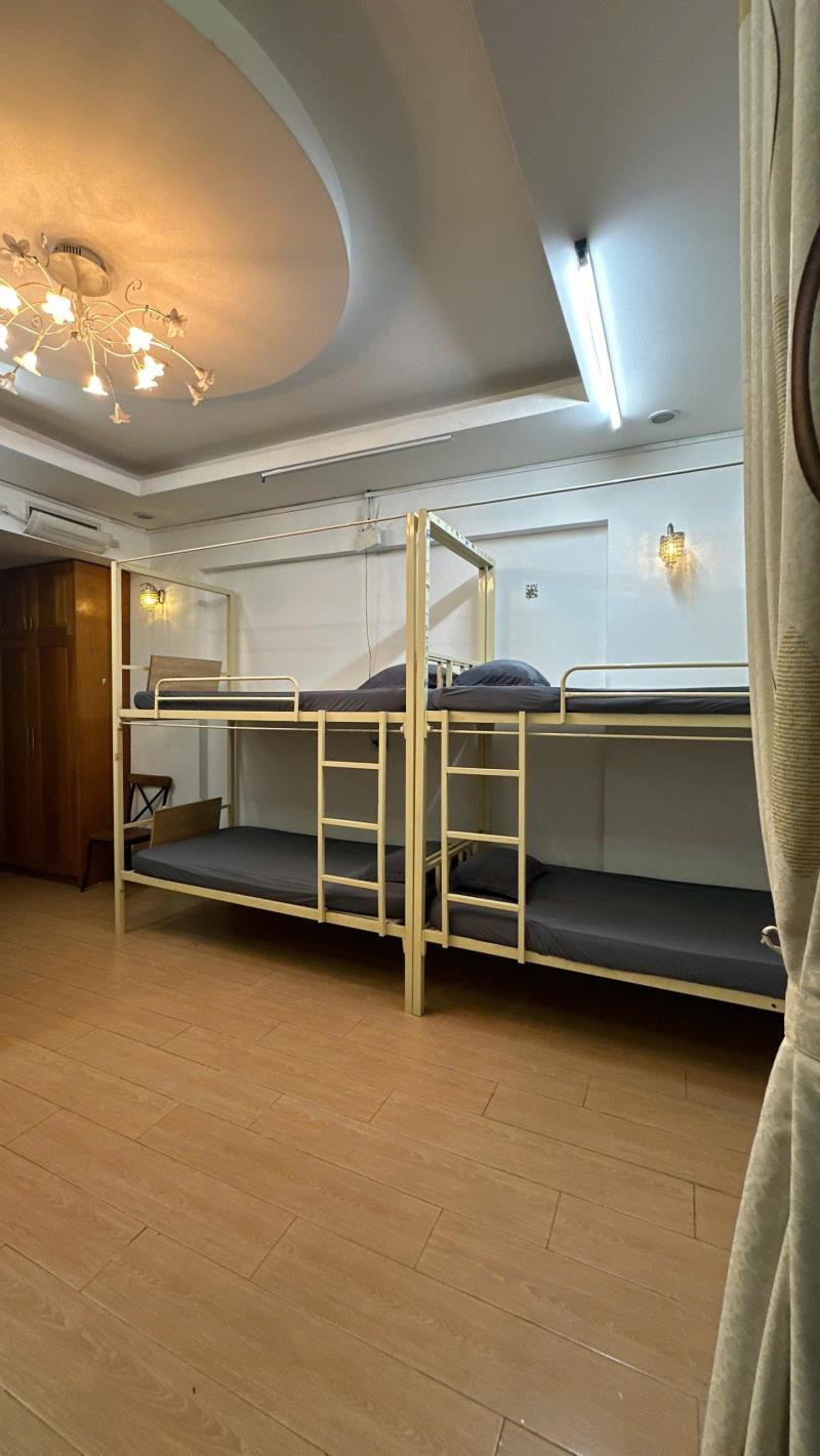 Cho thuê ký túc xá từ 1tr7/người (có rèm che mỗi giường nha) - 4