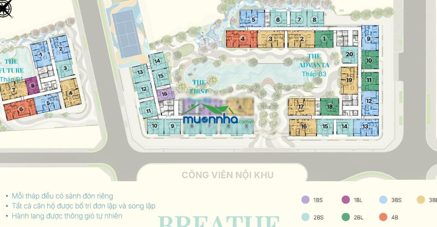 Chỉ 10% đến khi nhận nhà t12/2027 căn 2pn gladia heights keppel & khang điền view công viên hiếm - 3