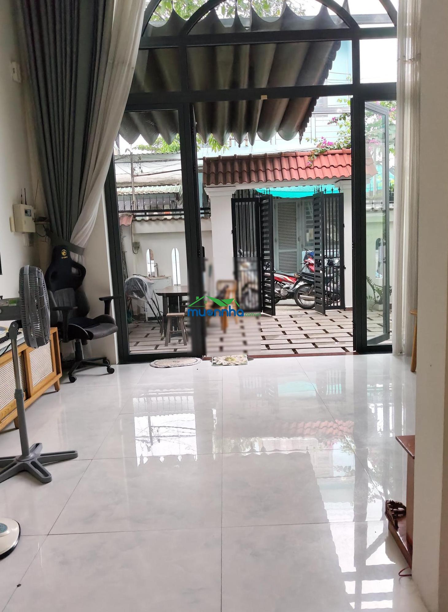 Nhà đẹp hẻm xe hơi vf3, thông số đẹp 119m2, ngang 7m dài 17m, rộng thoáng mát, có sân trước rộng - 2