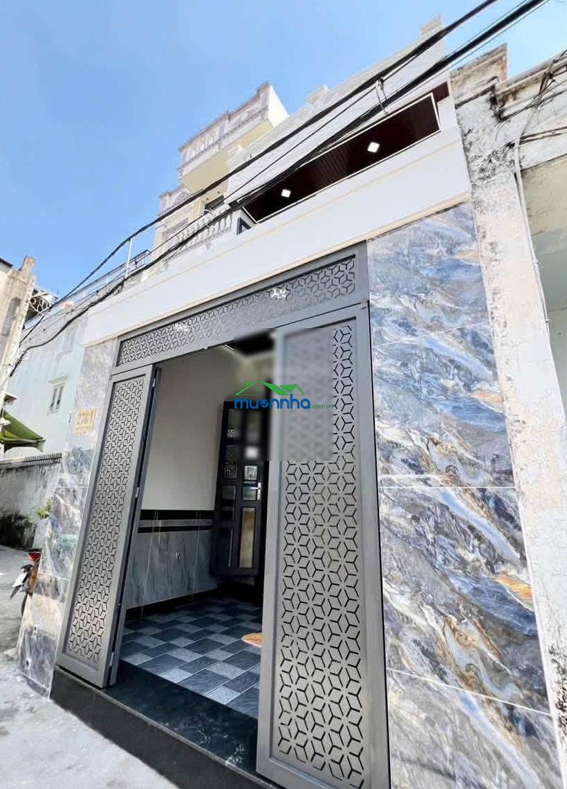 Bán nhà đẹp 4m x 13m 2 tầng chỉ 30m ra đường trần thị cờ p.thới an gần chợ, trường học giá 4.39 tỷ