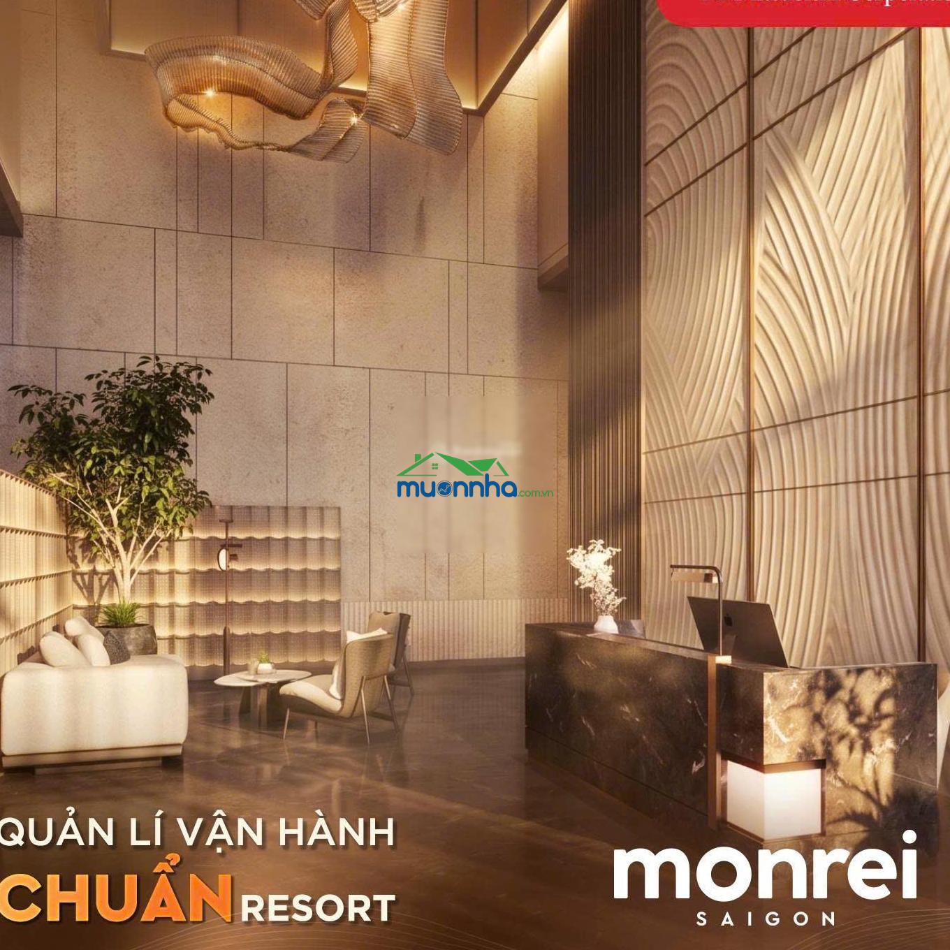 Monrei saigon căn hộ hiện đại, không gian sống tinh tế
