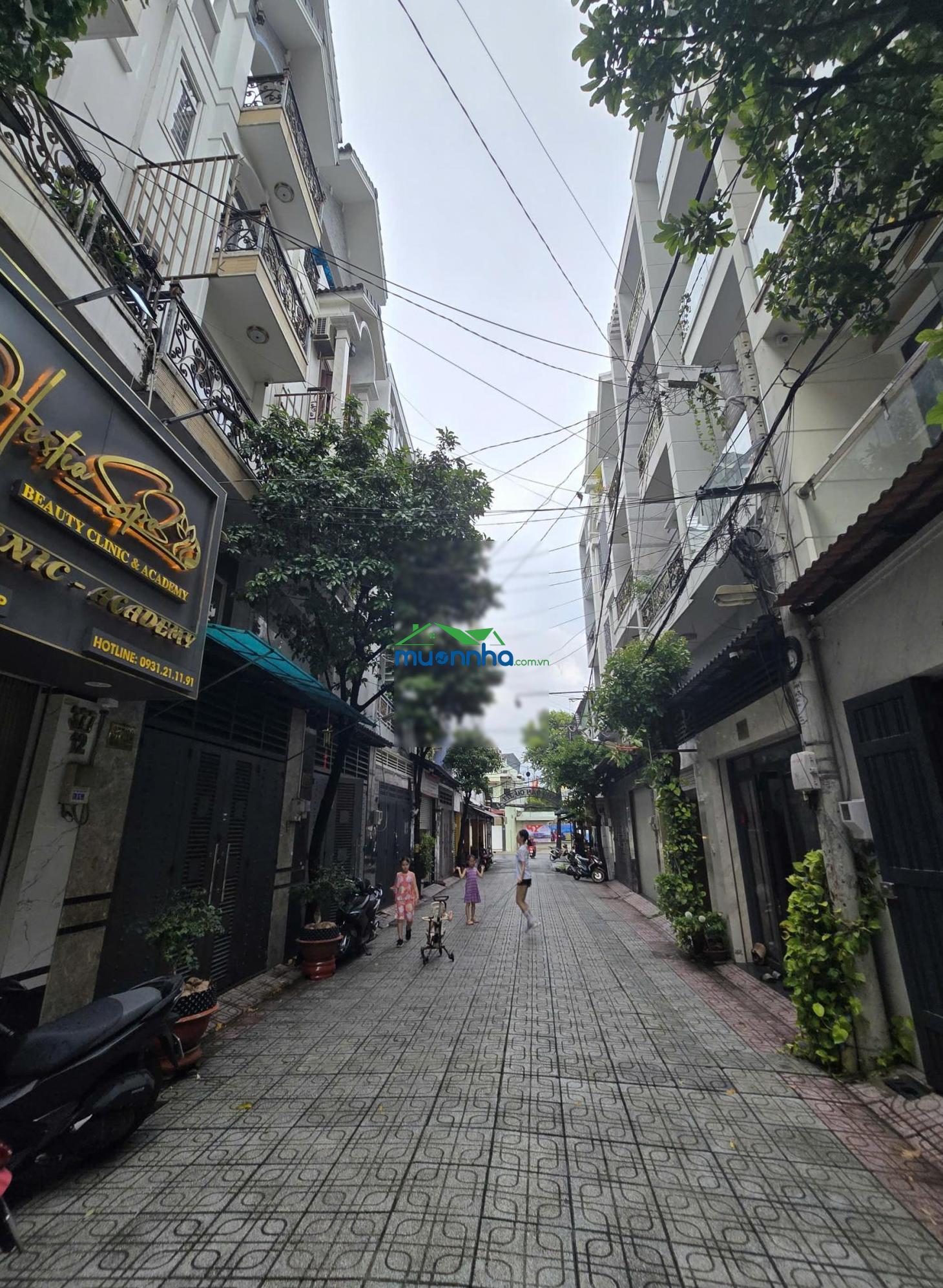 Bán nhà 4 tầng thống nhất - p. 11 - gò vấp nay p. thông tây hội. dt 4x15m