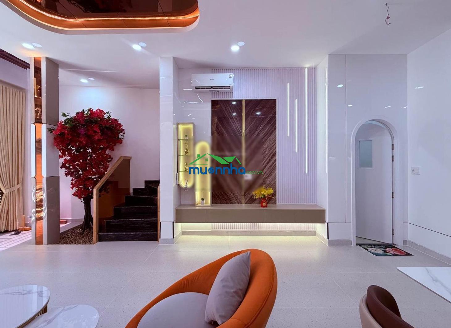 64m² nơ trang long - 3 tầng - ngang 5,3m - nhà kts thiết kế tâm đắc - 2 mặt sân thượng thoáng mát - 2