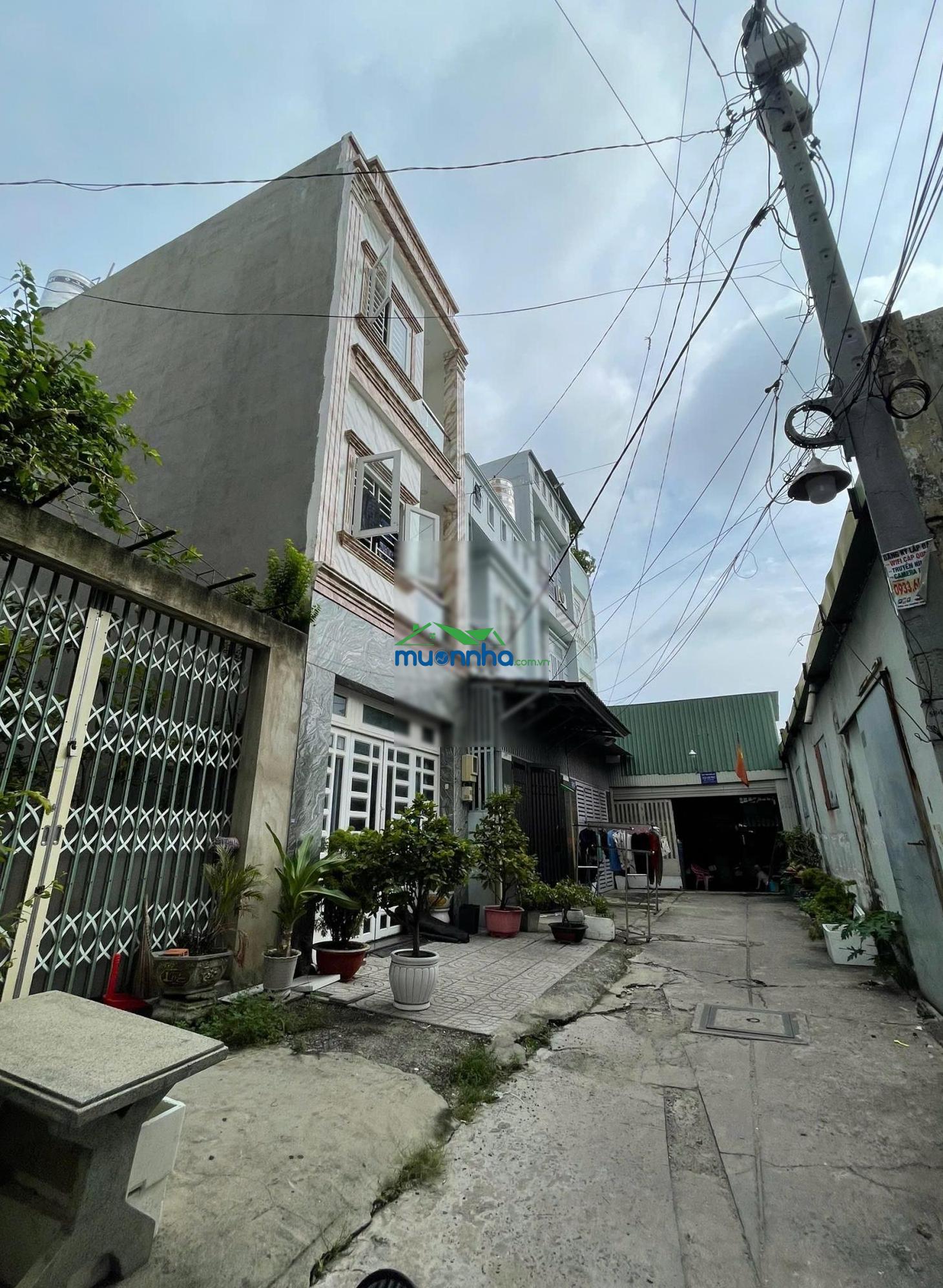 Bán nhà đông hưng thuận q12, 4x15m, 1 trệt 2 lầu, 4pn, xe hơi vào nhà, sổ hoàn công, giá 5,4 tỷ - 4