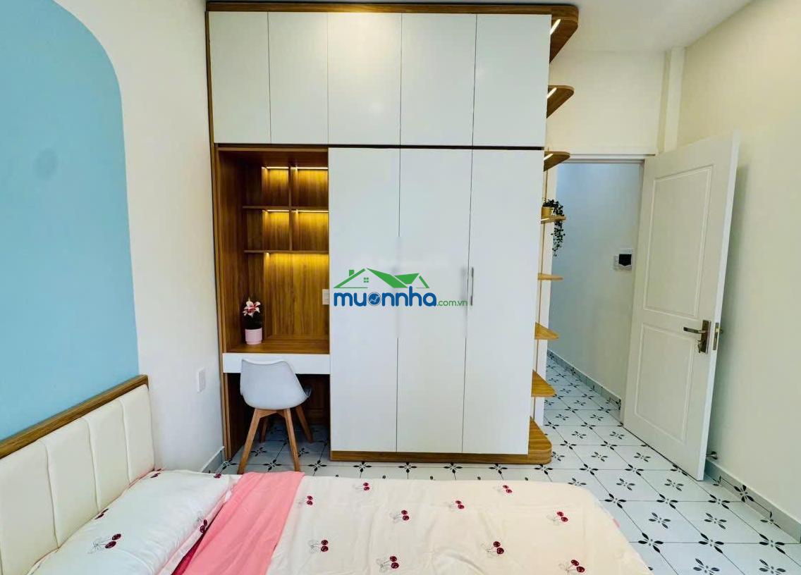 Bán gấp nhà hẻm xe hơi tại phan văn trị, 6,3 tỷ, 44m2, 3pn, 2wc, pháp lý đầy đủ, tặng nội thất - 3