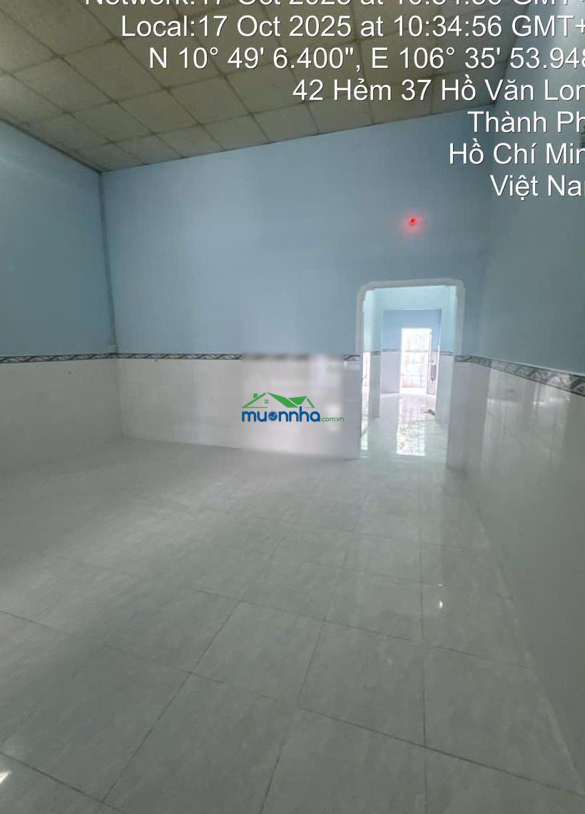 Bán nhà hẻm 6m đường hồ văn long. nhà cấp 4 tiện xây mới. giá rẻ tiện xây mới. - 4