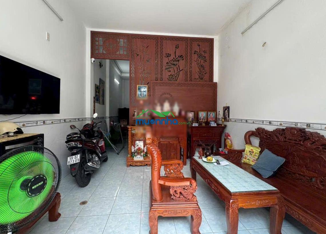 4x13, nhà có 1 lầu đúc, hẻm 8m thông đường số 4, giáp gò xoài