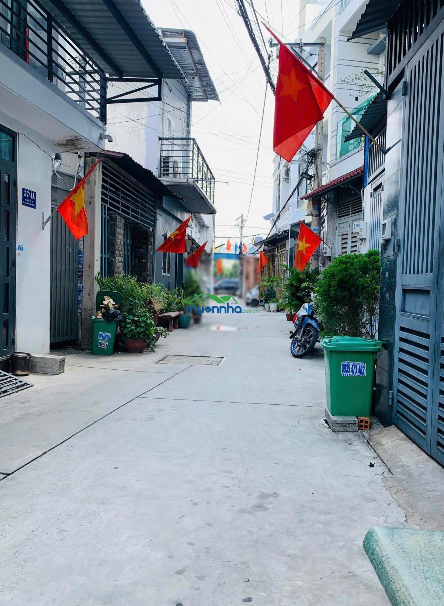 Nhà mới 1 trệt 1 lầu tân thới hiệp 21 - q12 - 4