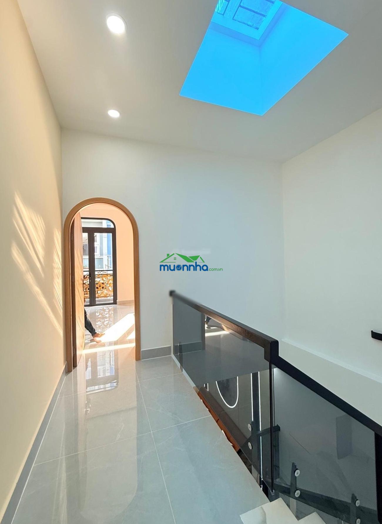 Nhà mới 2 tầng - 70m² - ngang 5m - 3pn - hẻm xe hơi thông - hương lộ 2 - bình tân - 2