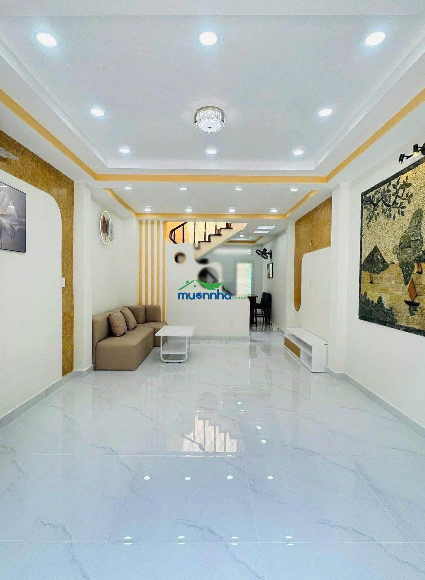 Bán nhà 2 mặt tiền (có cửa sau) nhà đẹp 2 tầng lý thánh tông hẻm 8 xe hơi ngủ, nhà nhỉnh 6 tỷ - 2