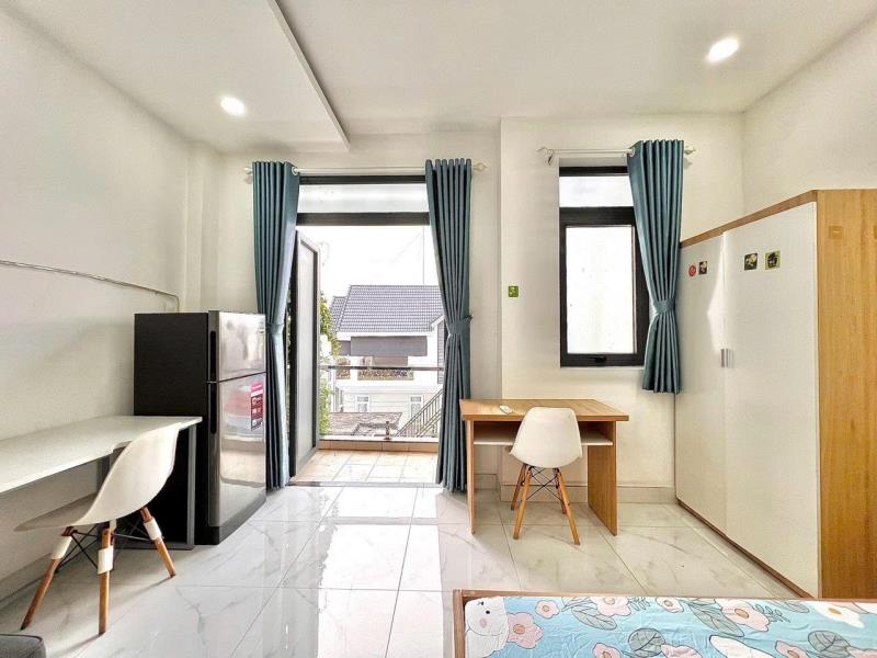 Khai trương căn hộ 35m2 ngay bùi đình tuý full nội thất ban công lớn ngay ngã tư hàng xanh sát q1- q2-  phú nhuận  - 2
