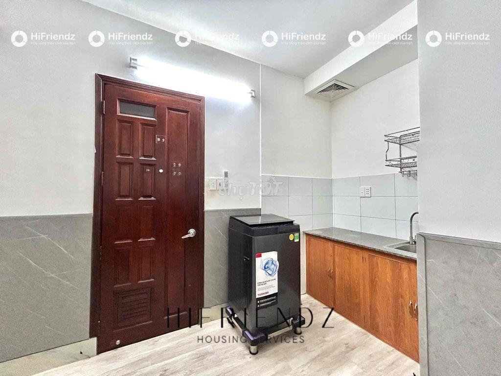 1pn tách bếp - sẵn máy giặt riêng - sát bên đại học mở - 4
