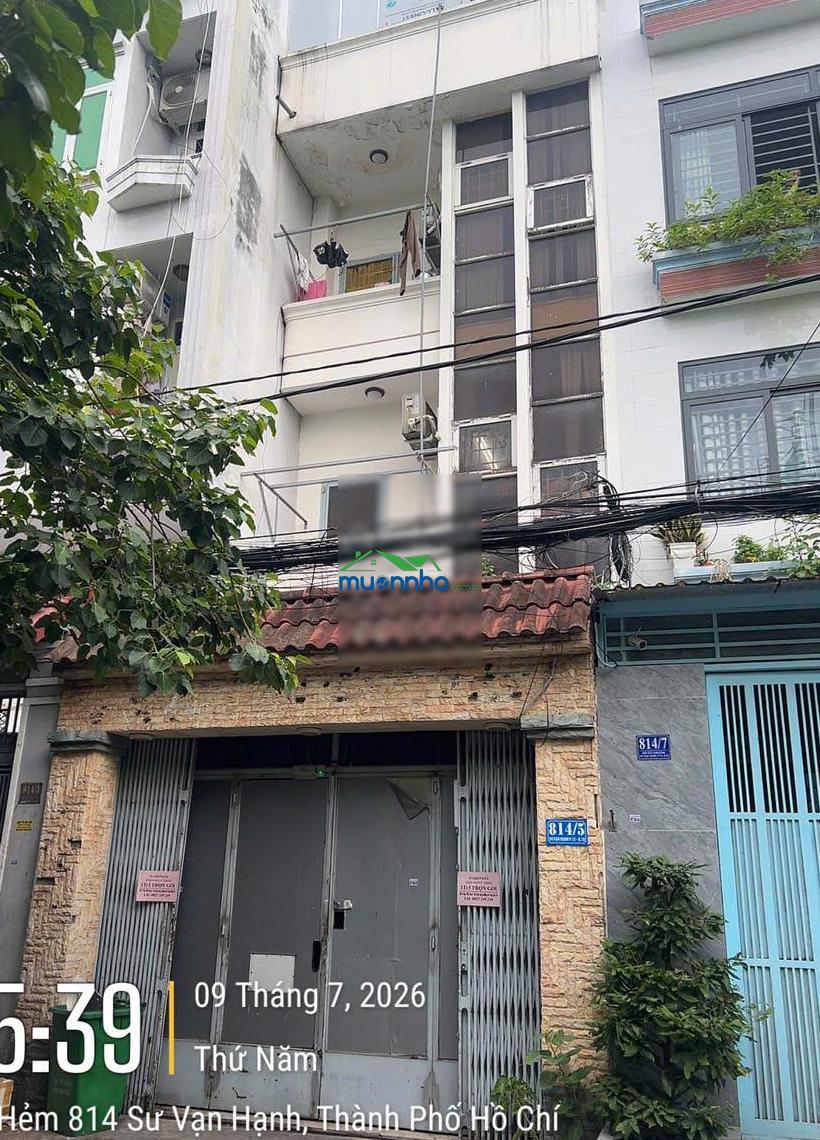 Bán nhà hxh rộng 10m sư vạn hạnh, p. 12, q. 10 (dt: 4.1x14) nhà 3 lầu