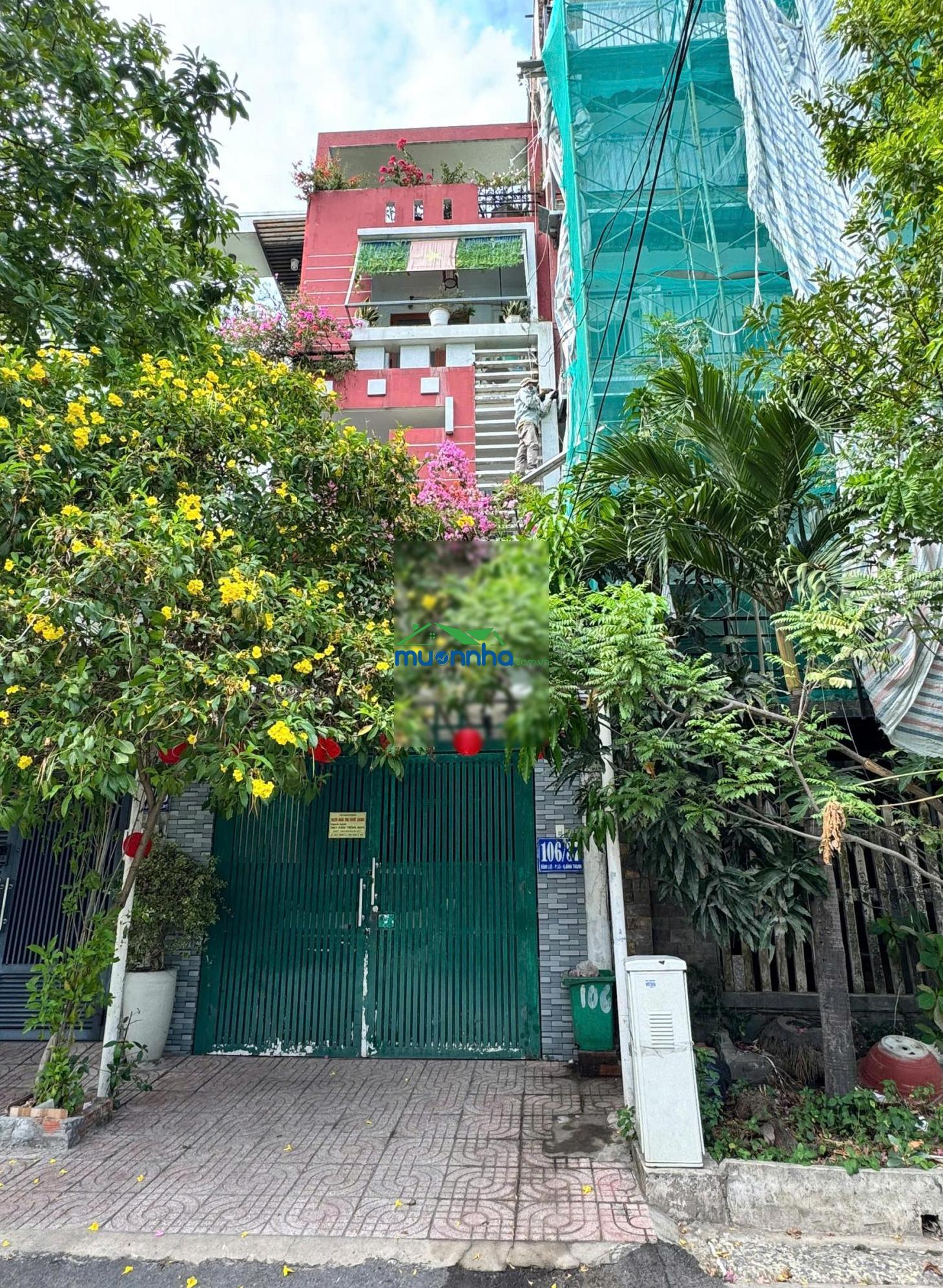 Bán nhà hẻm xe hơi đường nơ trang long, phường 13, bình thạnh