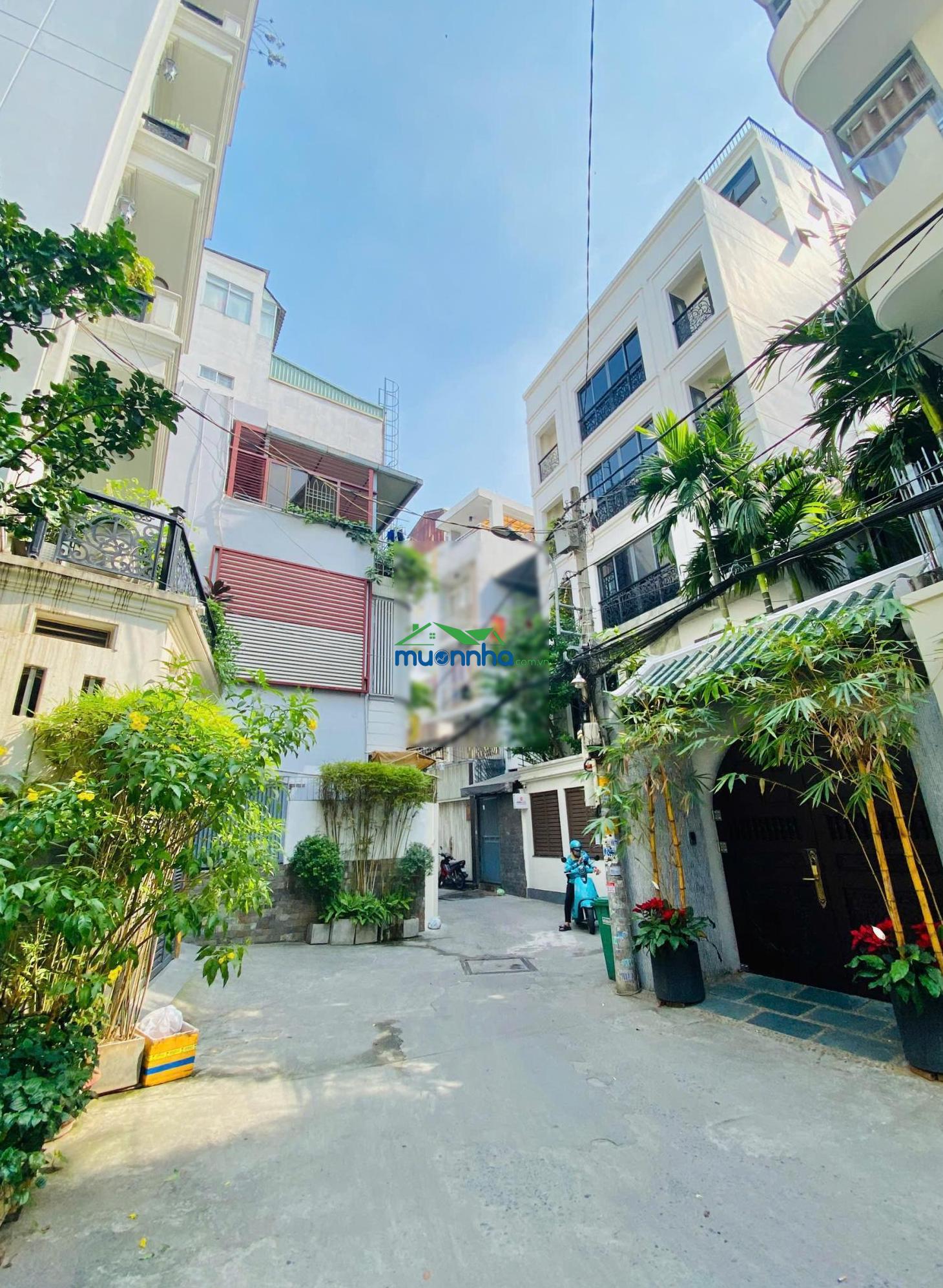 Hẻm 6m nguyễn cửu vân, p17, bt - dt: 5m x 14m, vuông vức (sẵn 5 tầng, full nt) chỉ 17 tỷ tl - 4