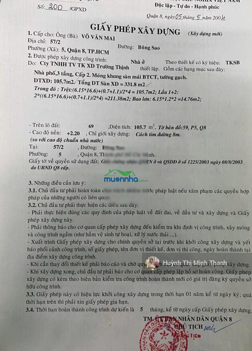 Bán nhà 4 tầng, 106m2, 57/2 bông sao quận 8 chỉ 29 tỷ thương lượng - 3