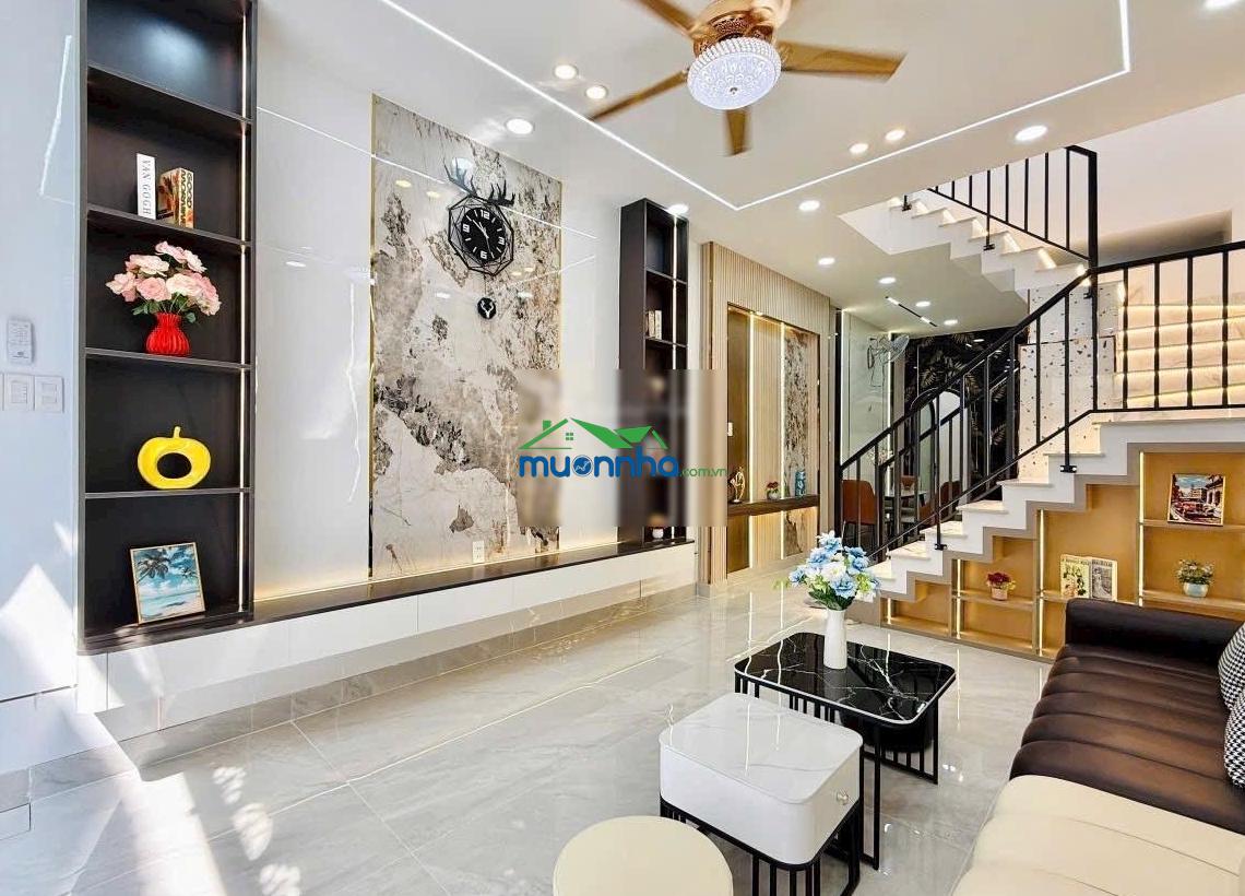 Nhà mới full nội thất - 3pn (có ngủ dưới trệt) - dt 3.5x13m - ngay e-mart 2 - chỉ 4,85 tỷ - 4