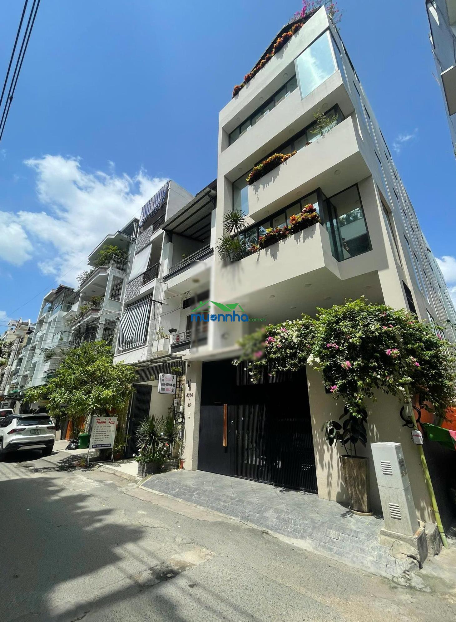 Bán nhà 6x18m 5 tầng mới đẹp cư xá nguyễn trung trực đường 3/2 quận 10 giá 27.8 tỷ tl