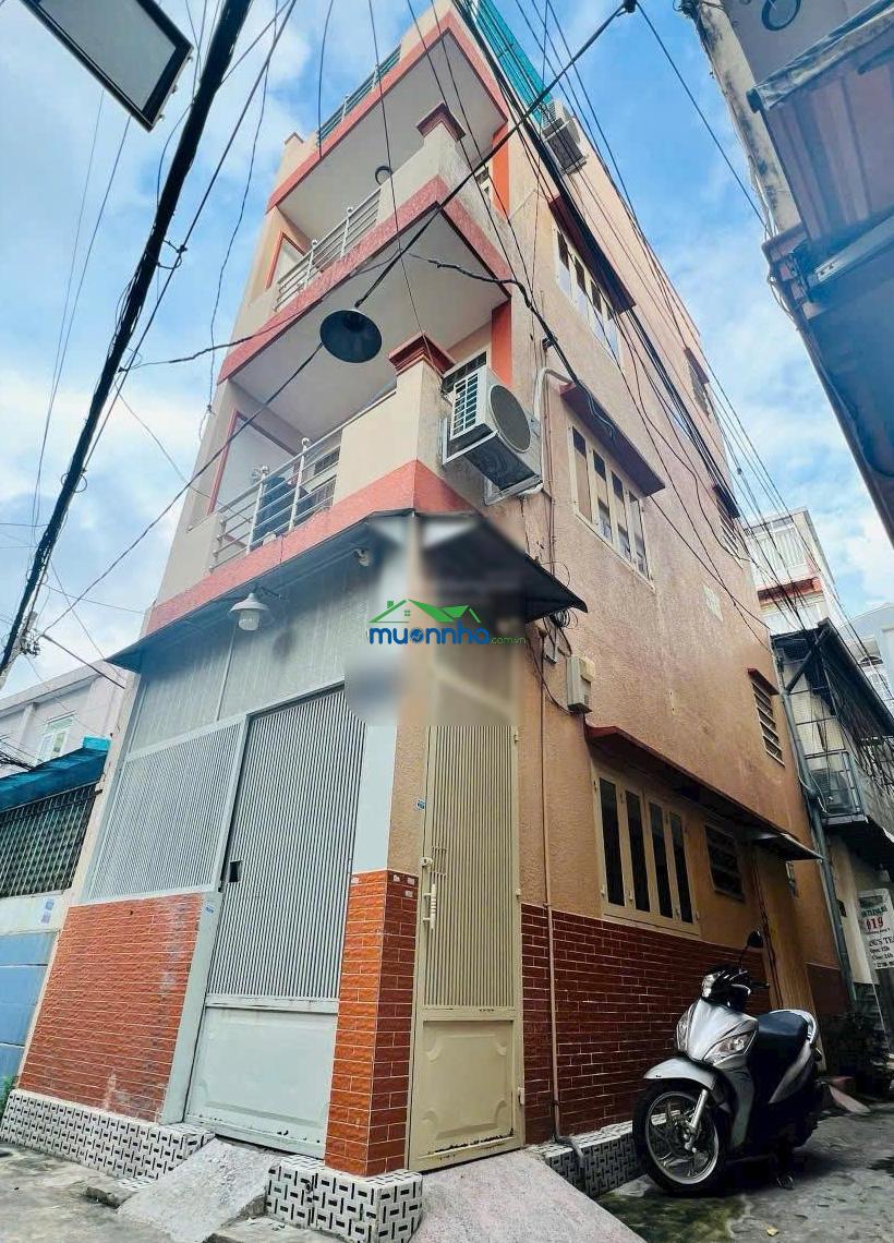 Bán nhà hẻm 3m cách mạng tháng 8 quận 3 dt 3 x 9 27m² 4 tầng giá 6,5 tỷ tl - 3