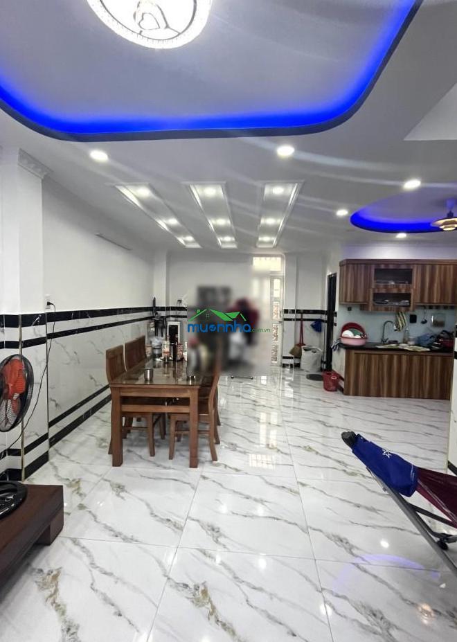 Bán nhà 3 tầng gần chợ gà, hóc môn, 79,1m², hẻm ô tô, giá 5,3 tỷ - 4