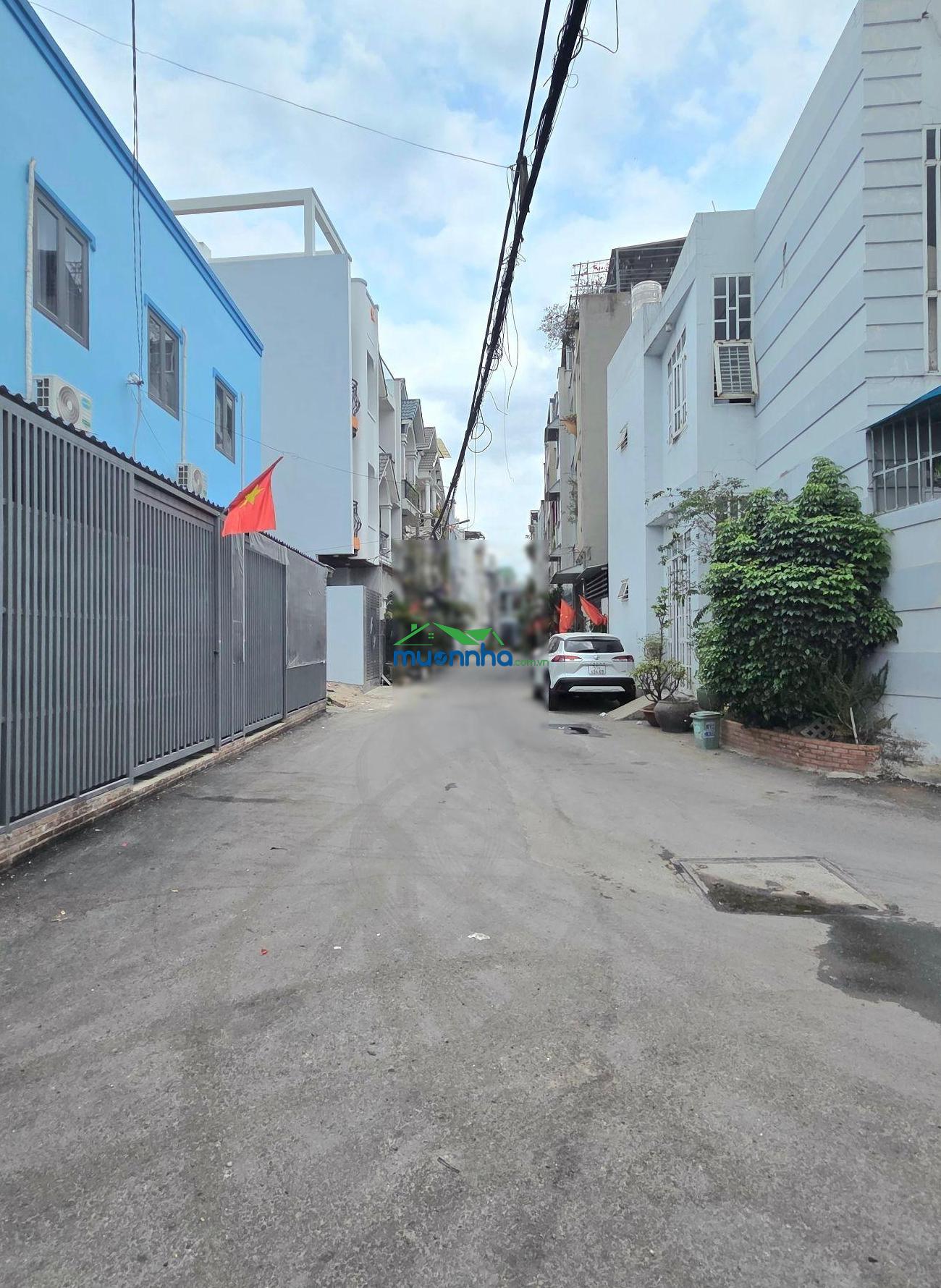 Hẻm 2 làn ô tô - 55m² - 4.8 tỷ - ngang hơn 5m kinh doanh sầm uất - 4