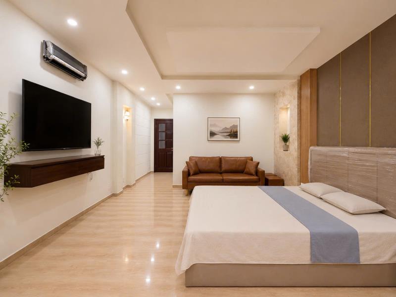 Khai trương căn hộ mới phan văn trị – phòng rộng – cửa sổ lớn nhiều ánh sáng – gần chợ bà chiểu - gần đh văn lang - 4