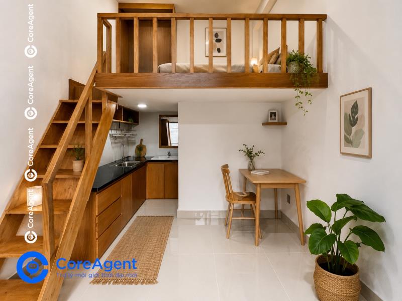 Gác ban công ngay ngã tư thủ đức - lê văn việt - spkt - coopmart - hutech khu e