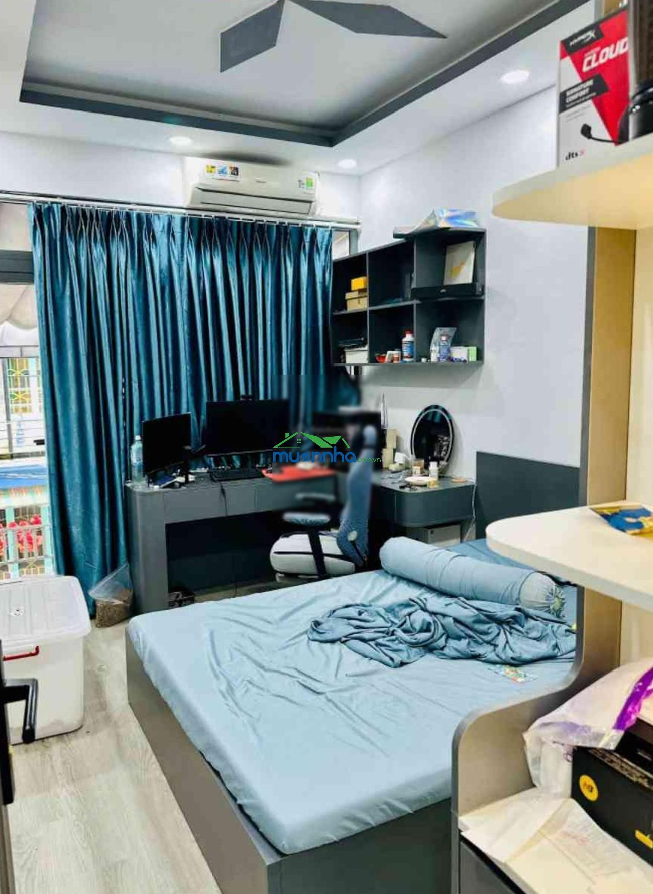 Bán nhà ôtô ngủ ngay sân - kề nhà thi đấu huỳnh tấn phát, quận 7 - 6x12,9m, 2 tâng, 4pn - chỉ 5 tỷx