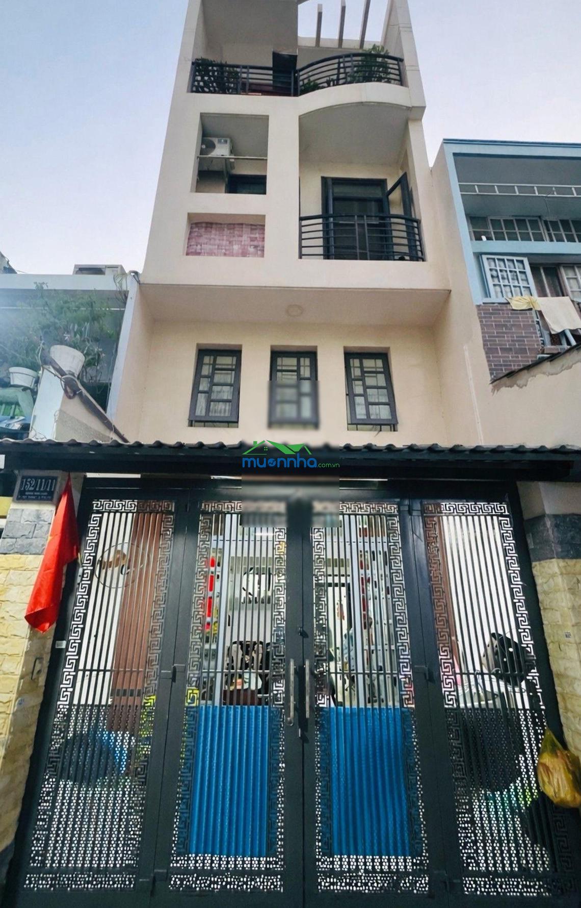 Bình long phú thạnh tân phú 4 tầng 4x9,9m hẻm oto 6m giá 7,45 tỷ có tl ngay thạch lam giáp q6 q11 - 3