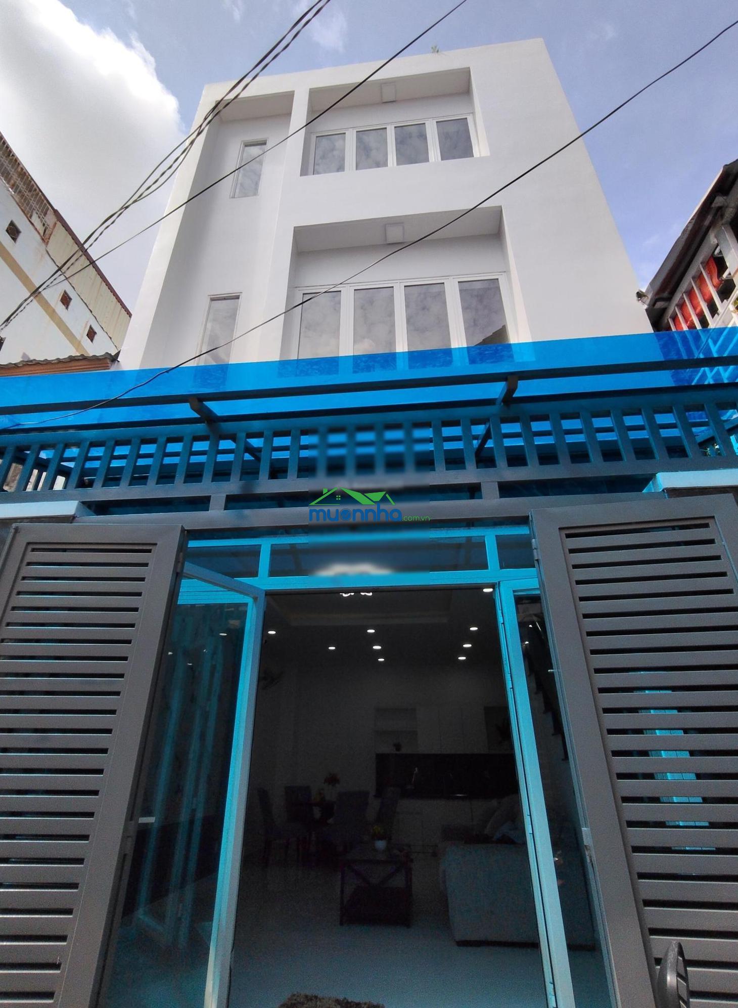 Hơn 4 tỷ nhà 3 tầng, dt 50m5 ngang hiếm 5m - 3