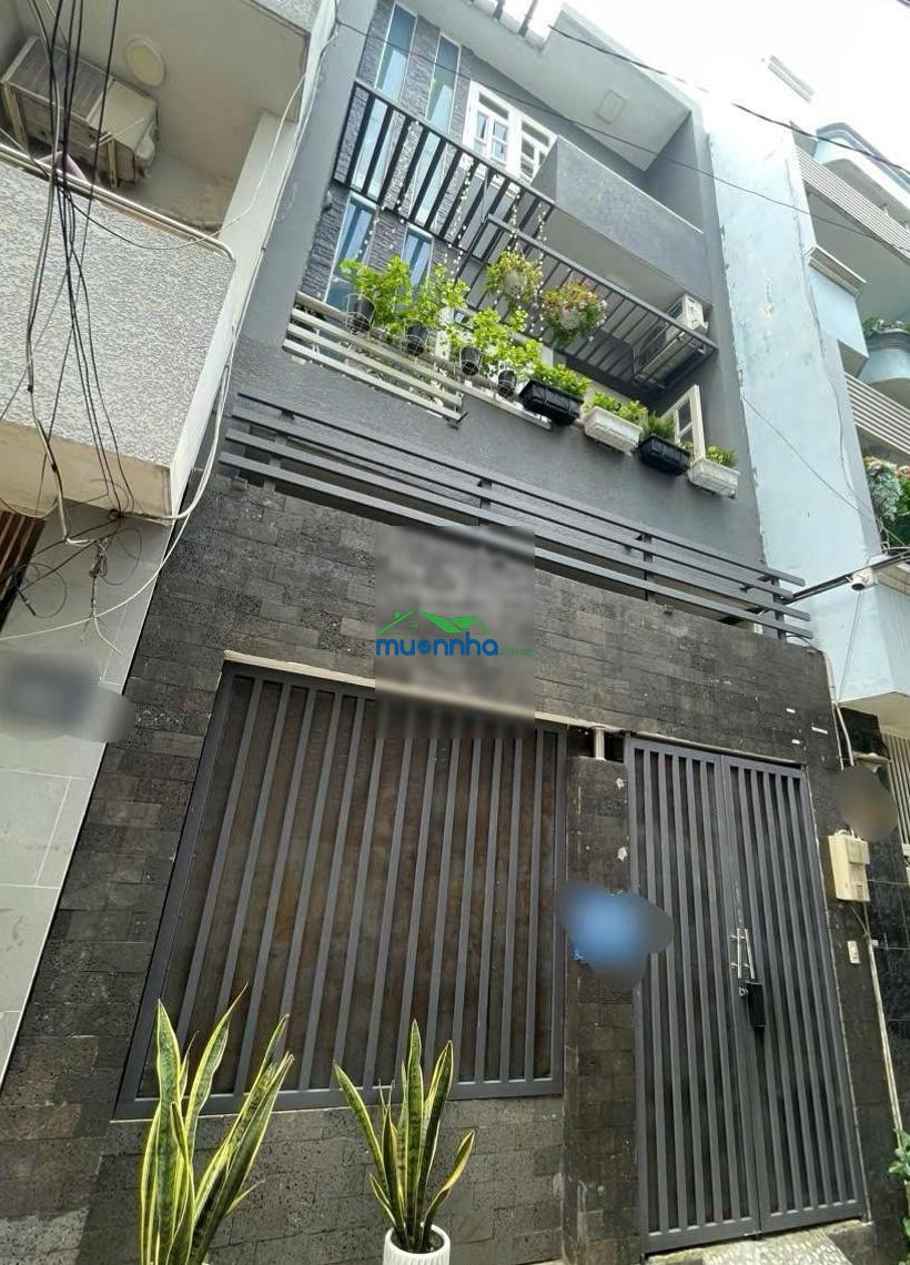 Gần ngã tư hàng xanh! bán nhà bình thạnh hẻm hxh bàn cờ bùi đình túy, 4 tầng(4x13m) 4pn, 4wc 7.99tỷ - 3