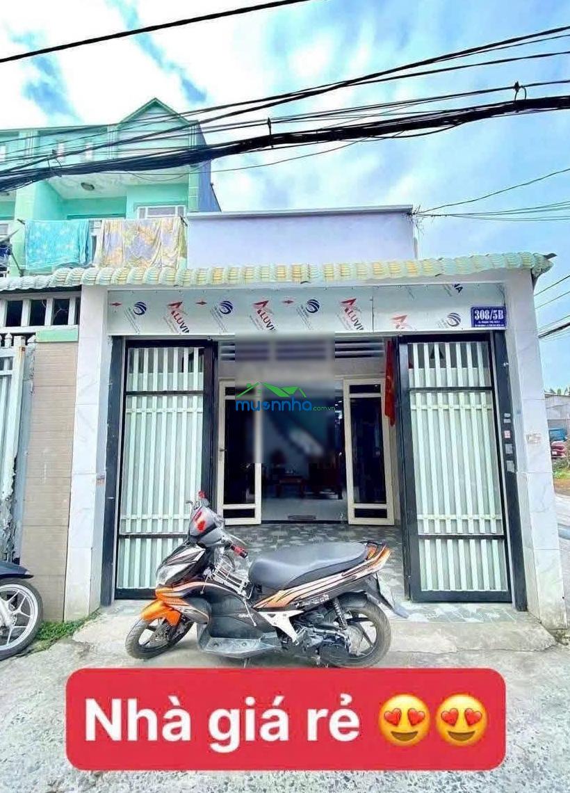 Nhà 2 mặt tiền sổ hồng riêng hỗ trợ vay ngân hàng