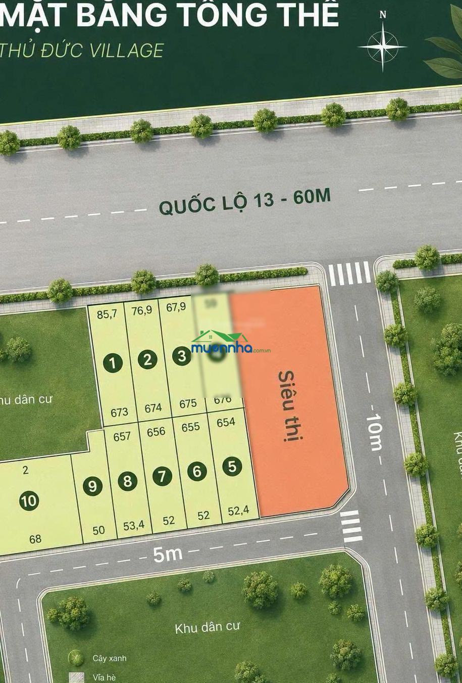 Bán nhà phố ql13 gần vạn phúc city 2km ở hoặc kinh doanh 7tỷ6 - 3