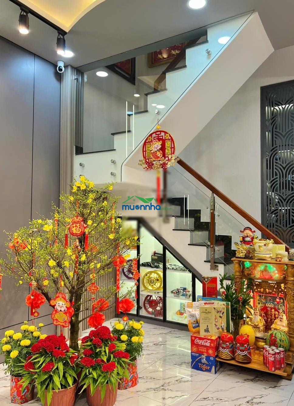 Nhà chính chủ gốc 2 mặt tiền lý thường kiệt phường hạnh thông gò vấp (hẻm ô tô đỗ cửa 2 mặt hẻm)