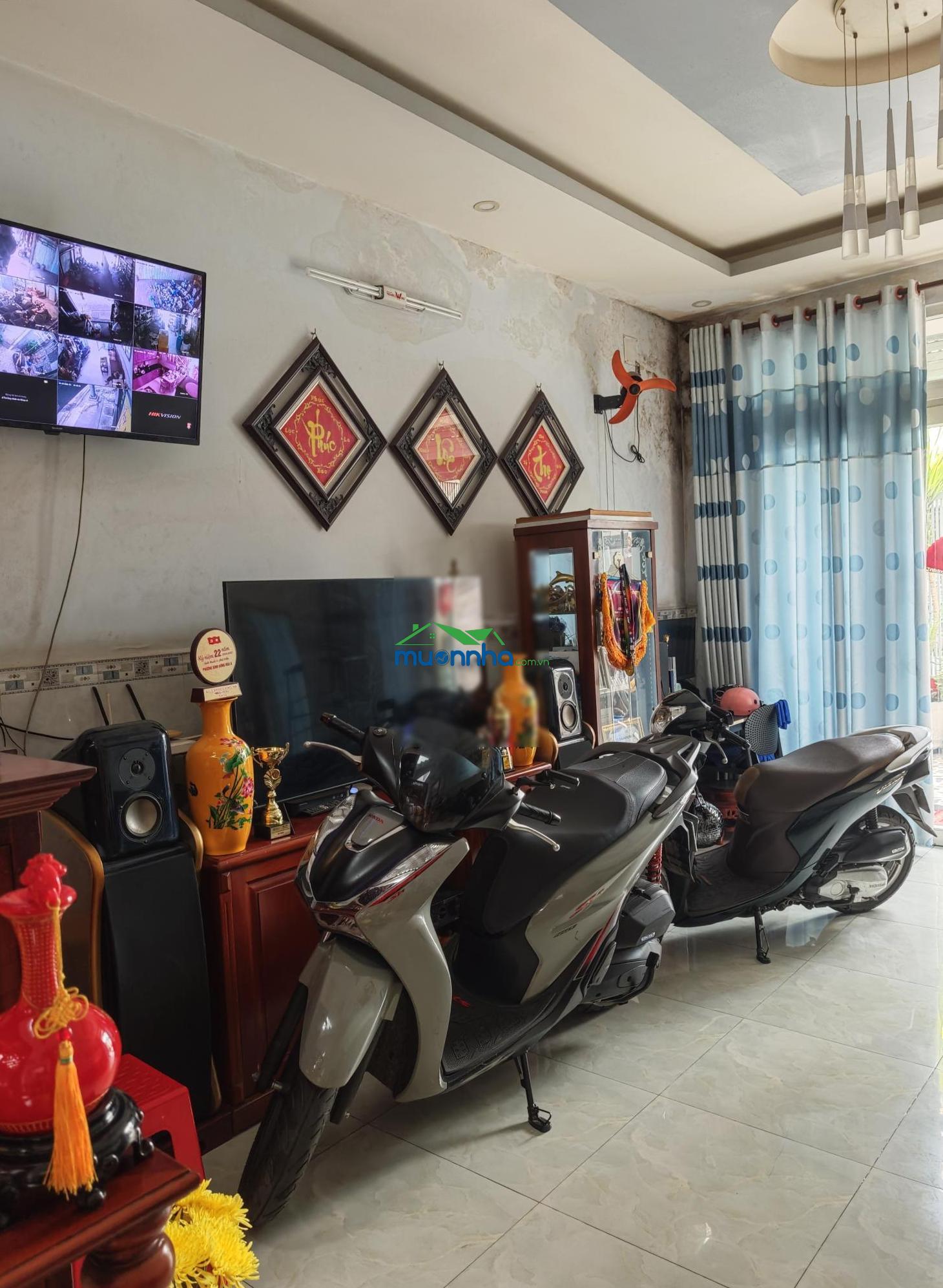 Nhà hẻm kinh doanh một sẹc thông 8m gần đường lê văn quới, 4x16m, 1 trệt 1 lầu đúc - 4