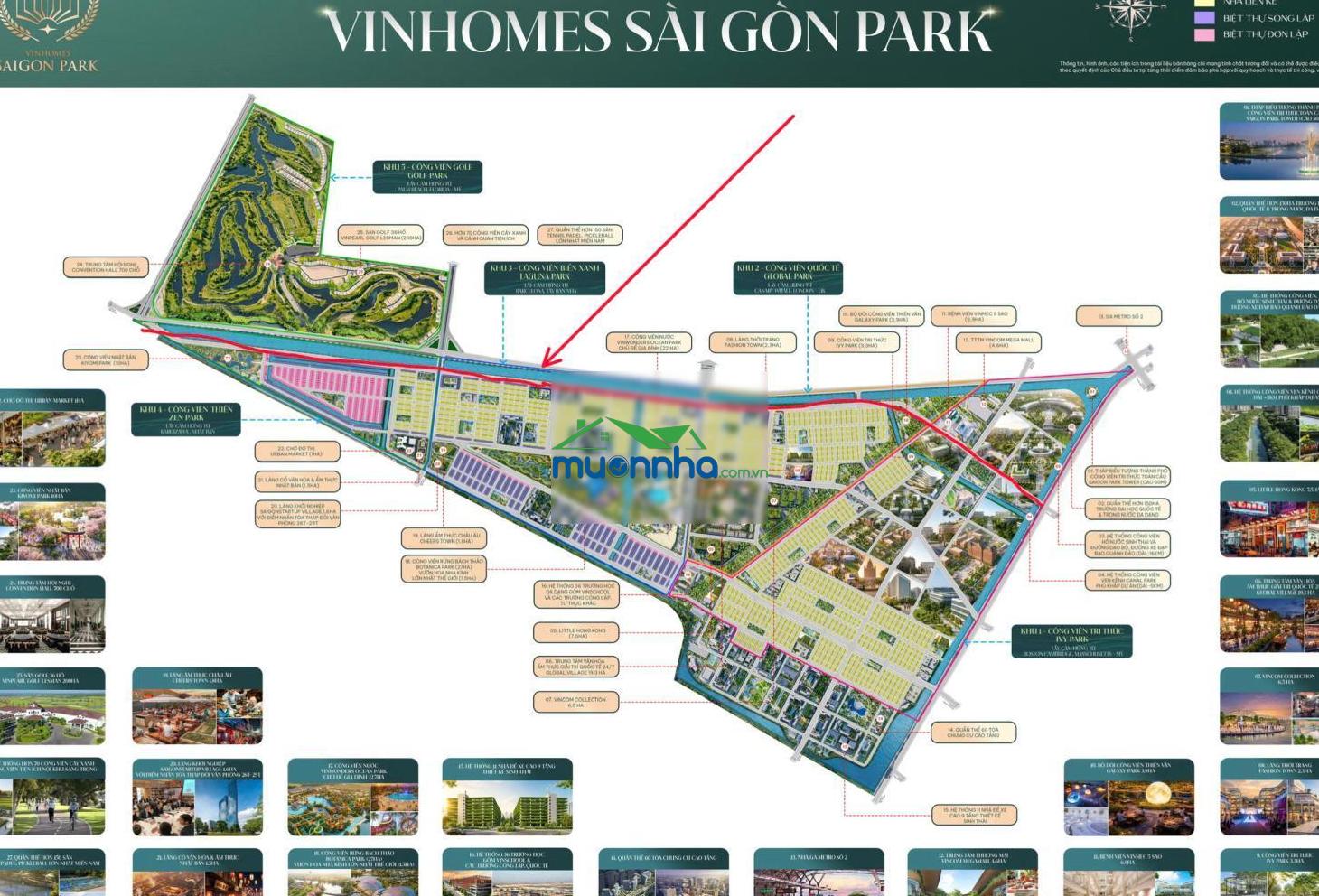 Nhà phố vinhomes saigon park, hóc môn - 2