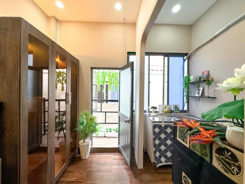 Cho thuê căn hộ ung văn khiêm – 1 phòng ngủ tách bếp – ban công thoáng – gần hàng xanh, quận 1 - gần đh gtvt - 4