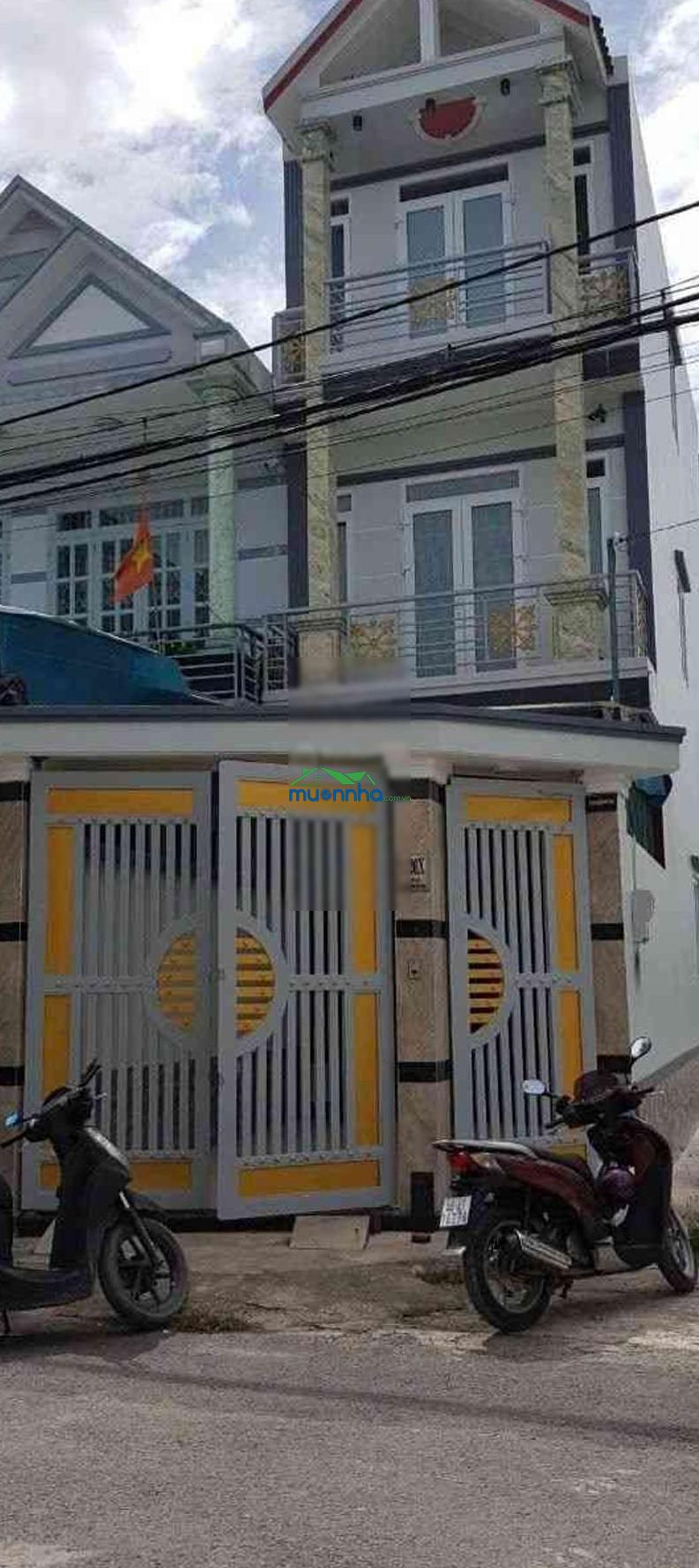 Hẻm xe tải 7m thông lô góc khu phân lô dân trí cao - bà điểm - hóc môn - 4
