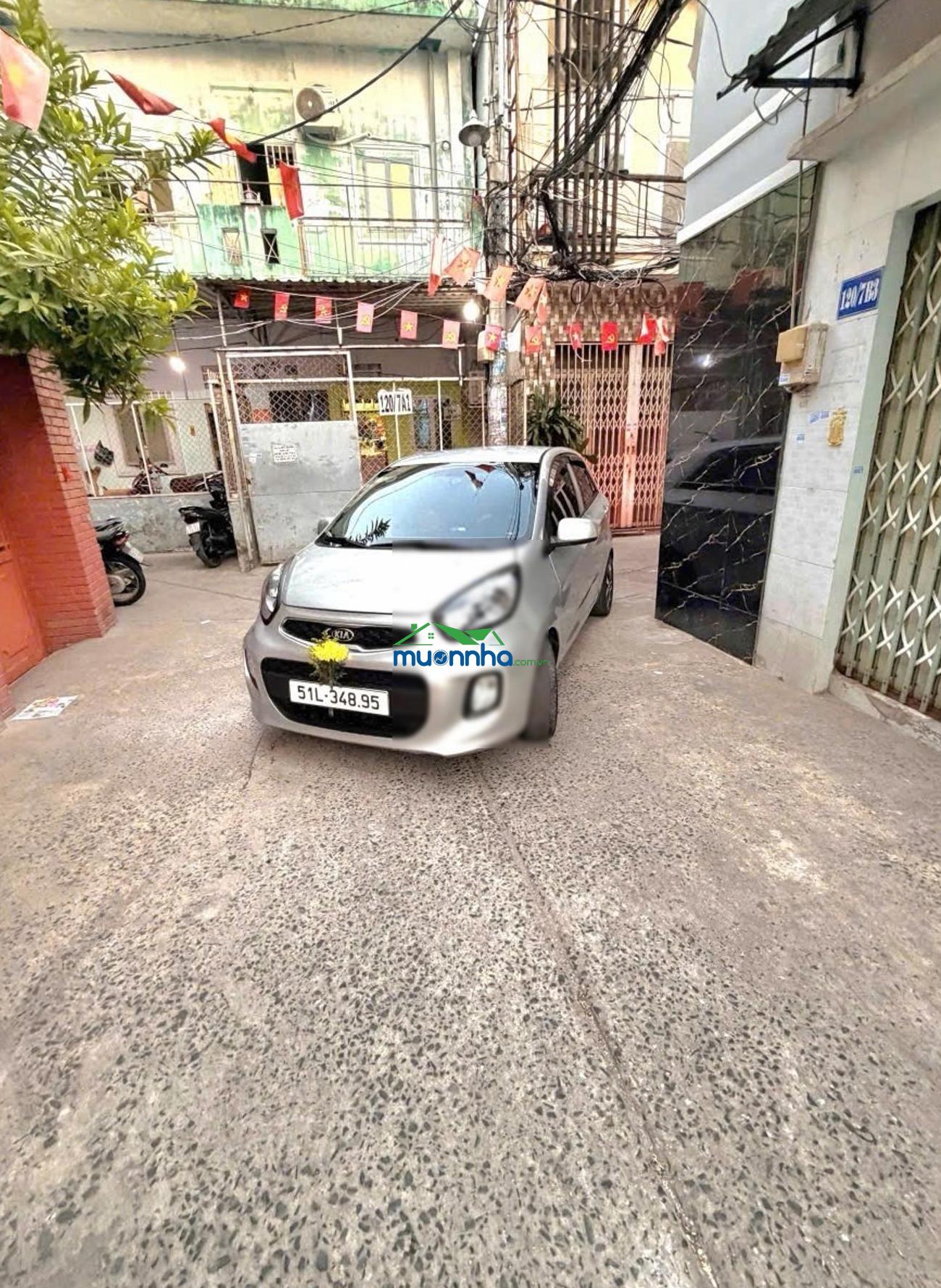 56m2 xe hơi đậu cửa - ngay vòng xoay phú lâm - mua đất tặng nhà - giảm mạnh còn 5,25 tỷ - 3