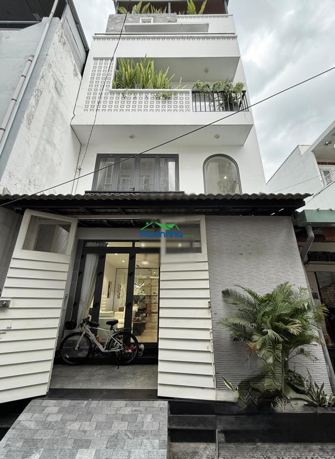 5,5x12m- 62m2- lê văn duyệt - penthouses giáp quận 1 - 5 tầng 2pn master - 3