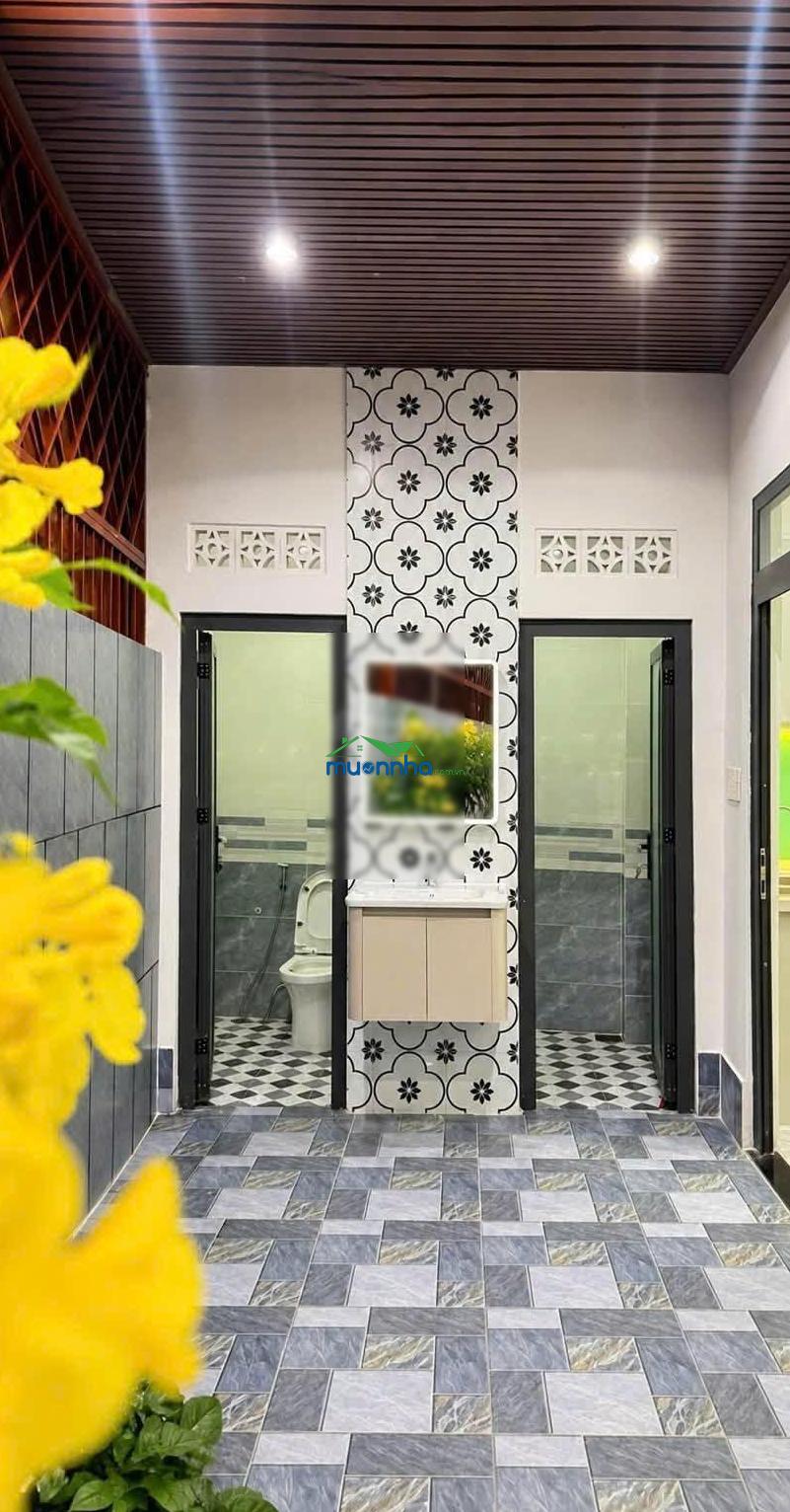 Bán nhà cấp 4 đường 48 hbc gần phạm văn đồng - hẻm xe hơi - 69.9m2 nở hậu đẹp - 2