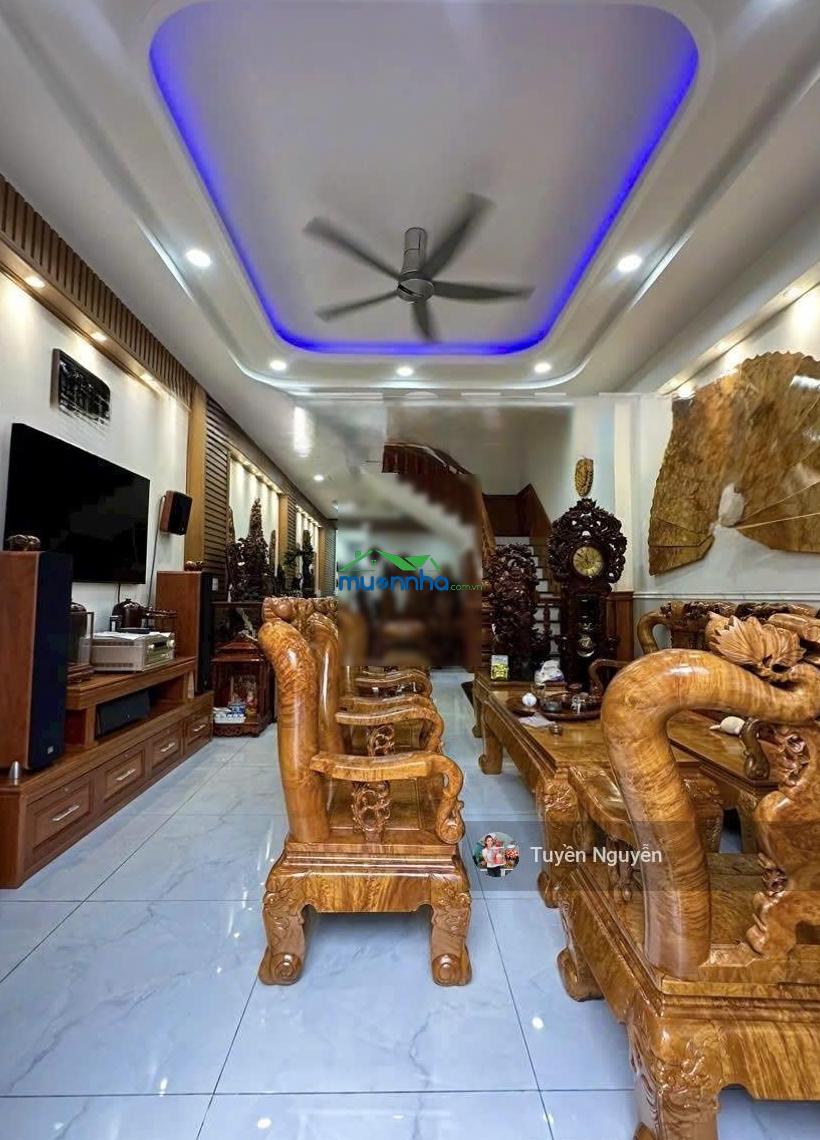 Nhà siêu đẹp 3 tầng ngay đặng văn bi p.trường thọ - thiết kế sang trọng nội thất xịn sò gần gametro